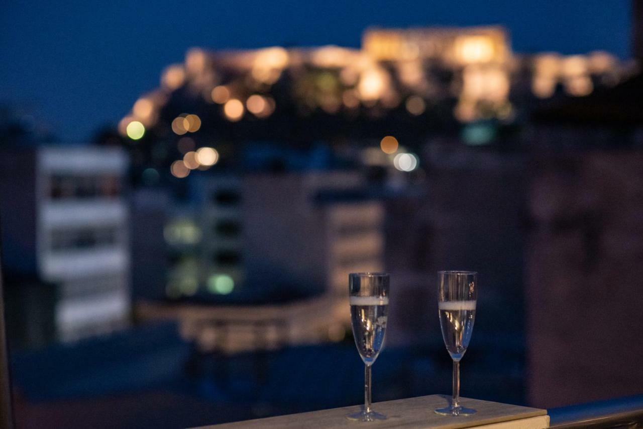 Dreamy Athens Penthouse With Acropolis View Lejlighed Eksteriør billede